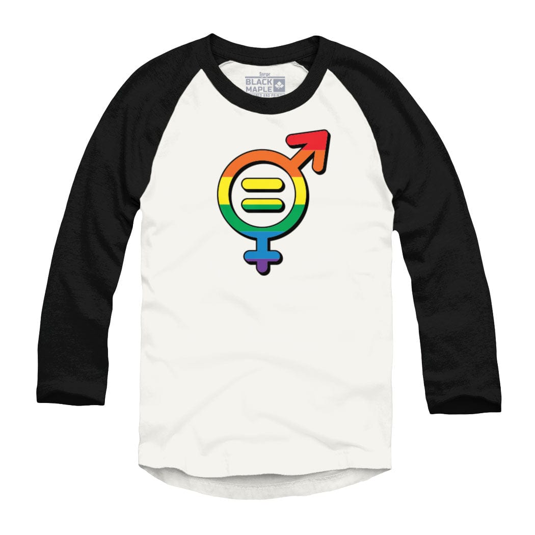 Pride Gender Equality Icon Baseball Shirt