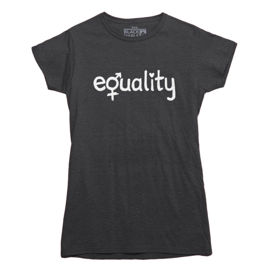 Gender Equality T Shirt Black Maple Trading Co 4963