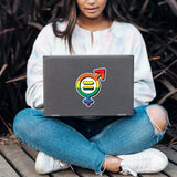 Gender Equality Pride Icon Vinyl Sticker