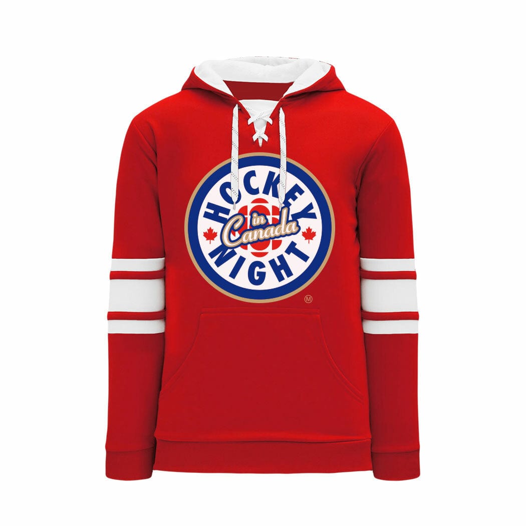 Hockey Night In Canada Calgary Laced Hoodie Black Maple Trading Co