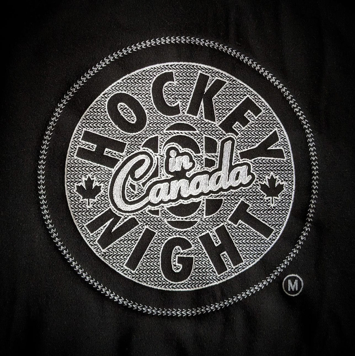 Hockey Night in Canada Zig Zag Embroidered Logo Hoodie