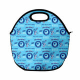 Hockey Night in Canada Broadcasting Pattern Lunch Bag - front
