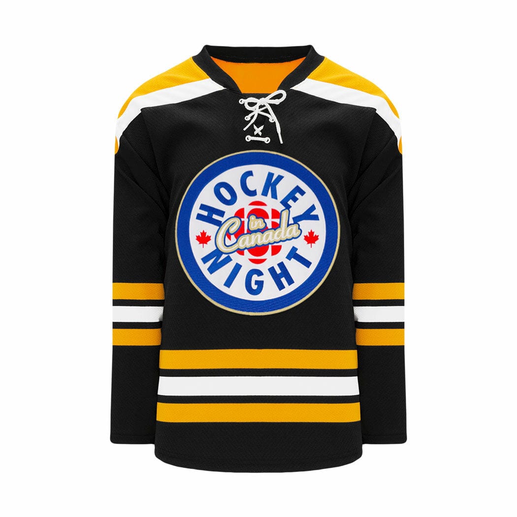 Hockey Night In Canada Boston Hockey Jersey Black Maple Trading Co