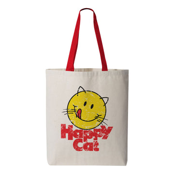 Happy Cat Tote Bag