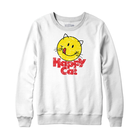 Happy Cat Sweatshirt and Hoodie