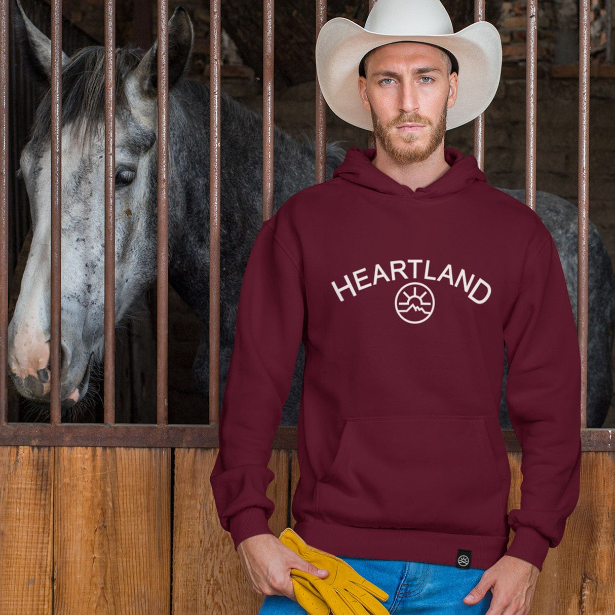 Heartland Ranch Logo Sweatshirt and Hoody