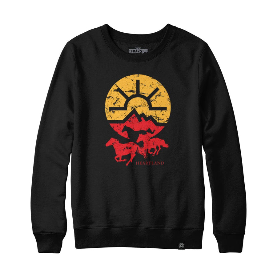 Heartland Running Horses Sweatshirt