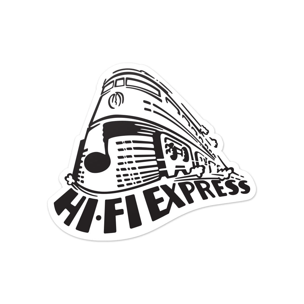Hi-Fi Express Vinyl Sticker