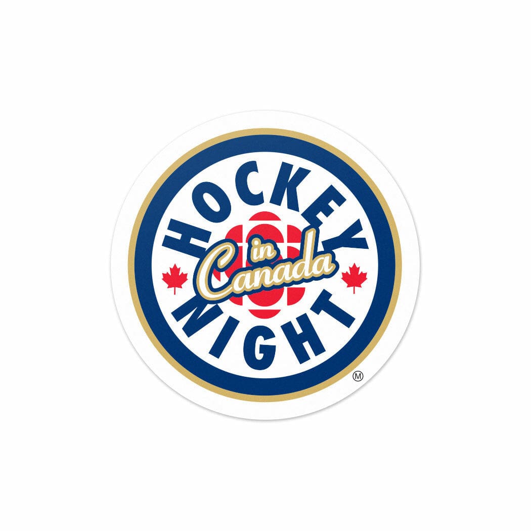 Hockey Night In Canada Vinyl Sticker – Black Maple Trading Co., image size:1050x1050