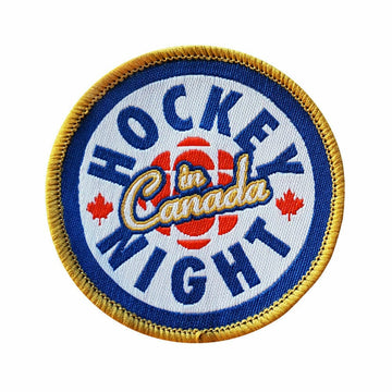 Hockey Night In Canada Iron On Patches