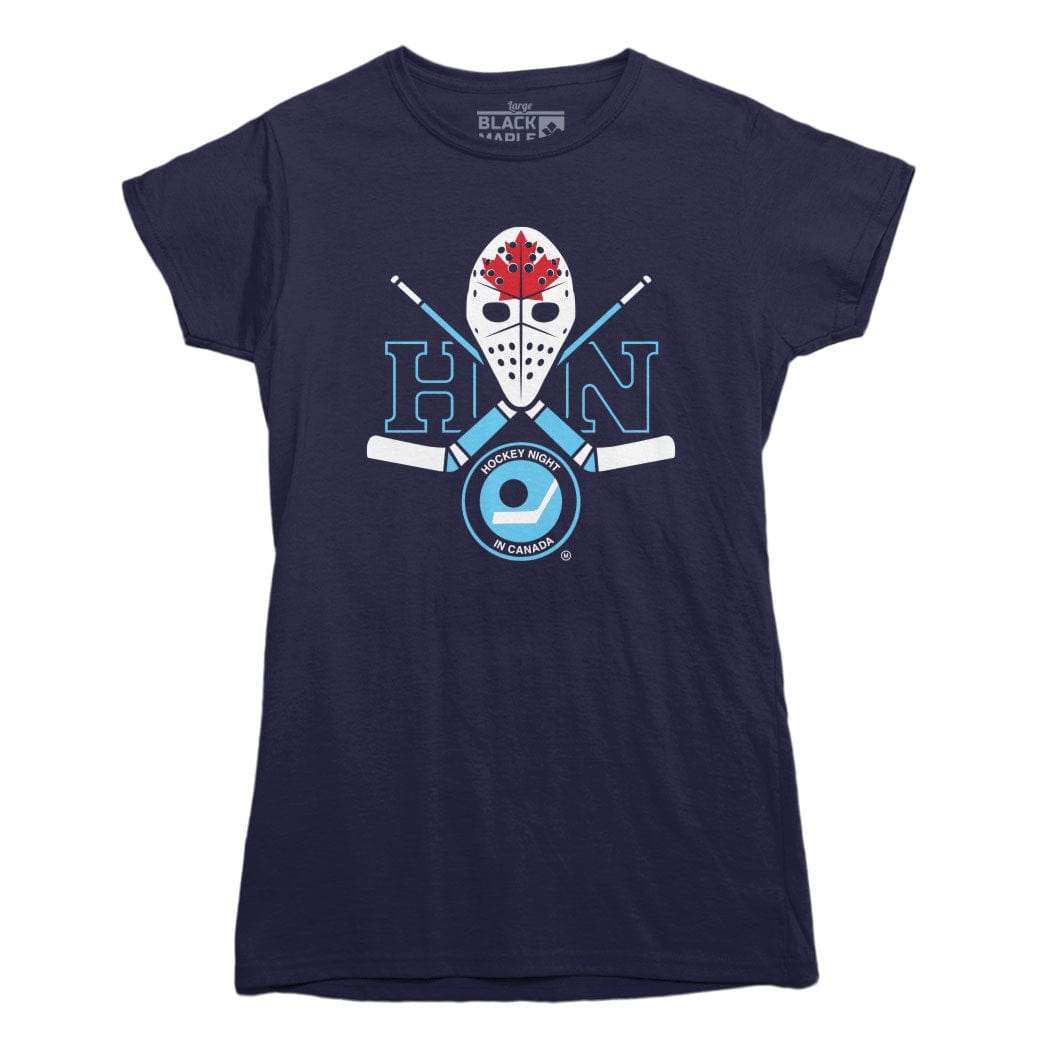 Hockey Night in Canada Crossed Sticks T-shirt