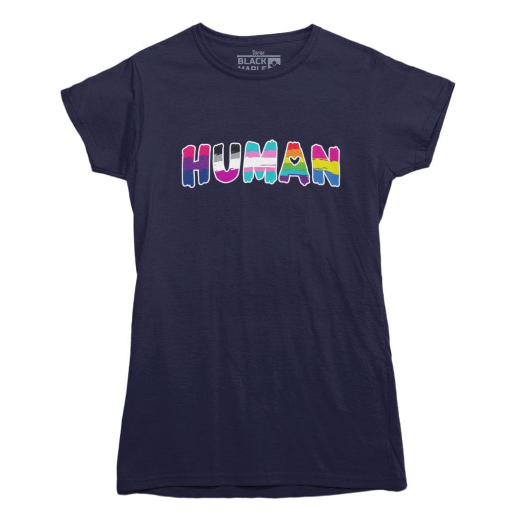 Human LGBTQ T-shirt