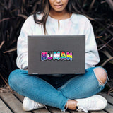 HUMAN LGBTQ Sticker