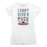 I Don't Give a Puck ??Women's Scoop T-shirt