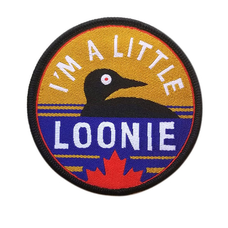 I'm a Little Loonie Iron On Patch