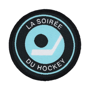 La Soirée Du Hockey Logo Embroidered Patch