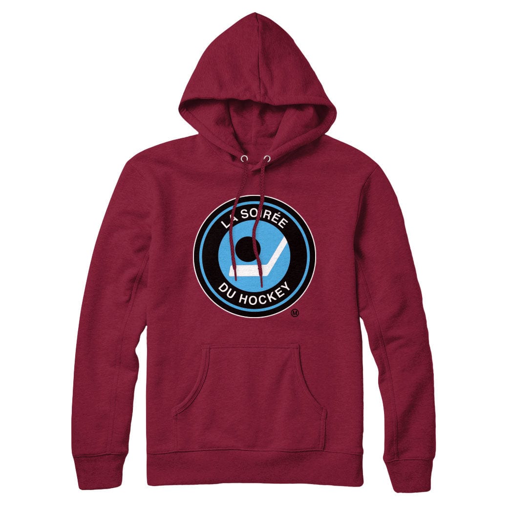 La Soiree Du Hockey Logo Hoodie