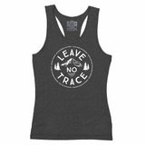 Leave No Trace Ladies Tank Top Charcoal Heather