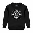 Leave No Trace Kids Crewneck Sweatshirt Black