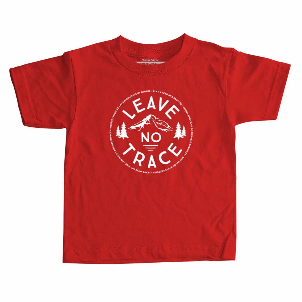 Leave No Trace Kids T-shirt – Black Maple Trading Co.