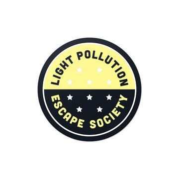 Light Pollution Escape Society Sticker