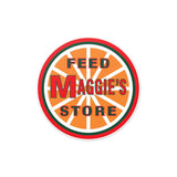 Maggies Feed Store Logo Vinyl Sticker