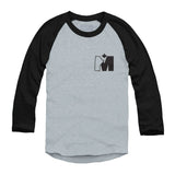 Manitoba M Logo Raglan Baseball Shirt