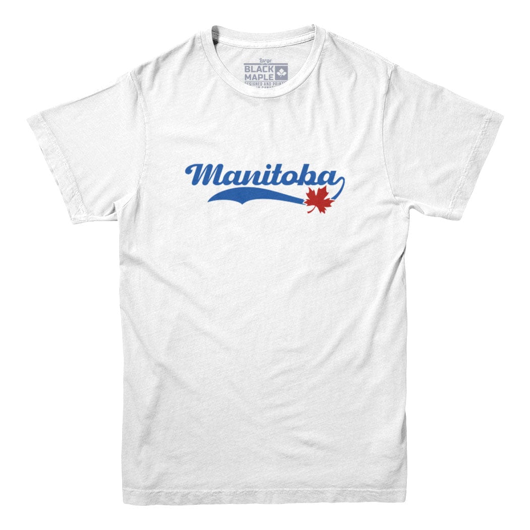 Manitoba Retro Baseball Logo T-shirt