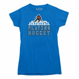 I'd Rather Be Playing Hockey ??Women's Scoop T-shirt