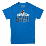 I'd Rather Be Playing Hockey ?Men's T-shirt