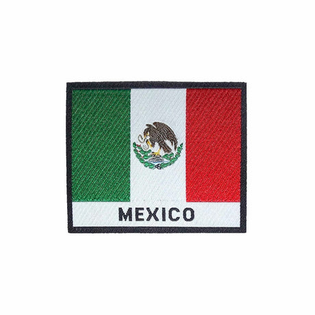 Mexico Flag  Iron On Patch