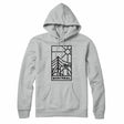 Montreal Stained Glass Dark Print Pullover Hoodie Sports Grey