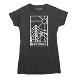 Montreal Stained Glass Light Print T-shirt