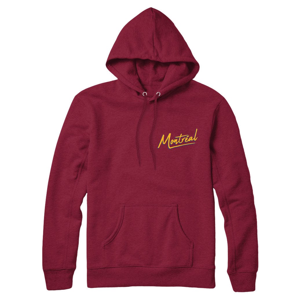 Montreal Signature Sweatshirt and Hoodie – Black Maple