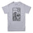 Montreal Stained Glass Print Sports Gray Mens T-shirt