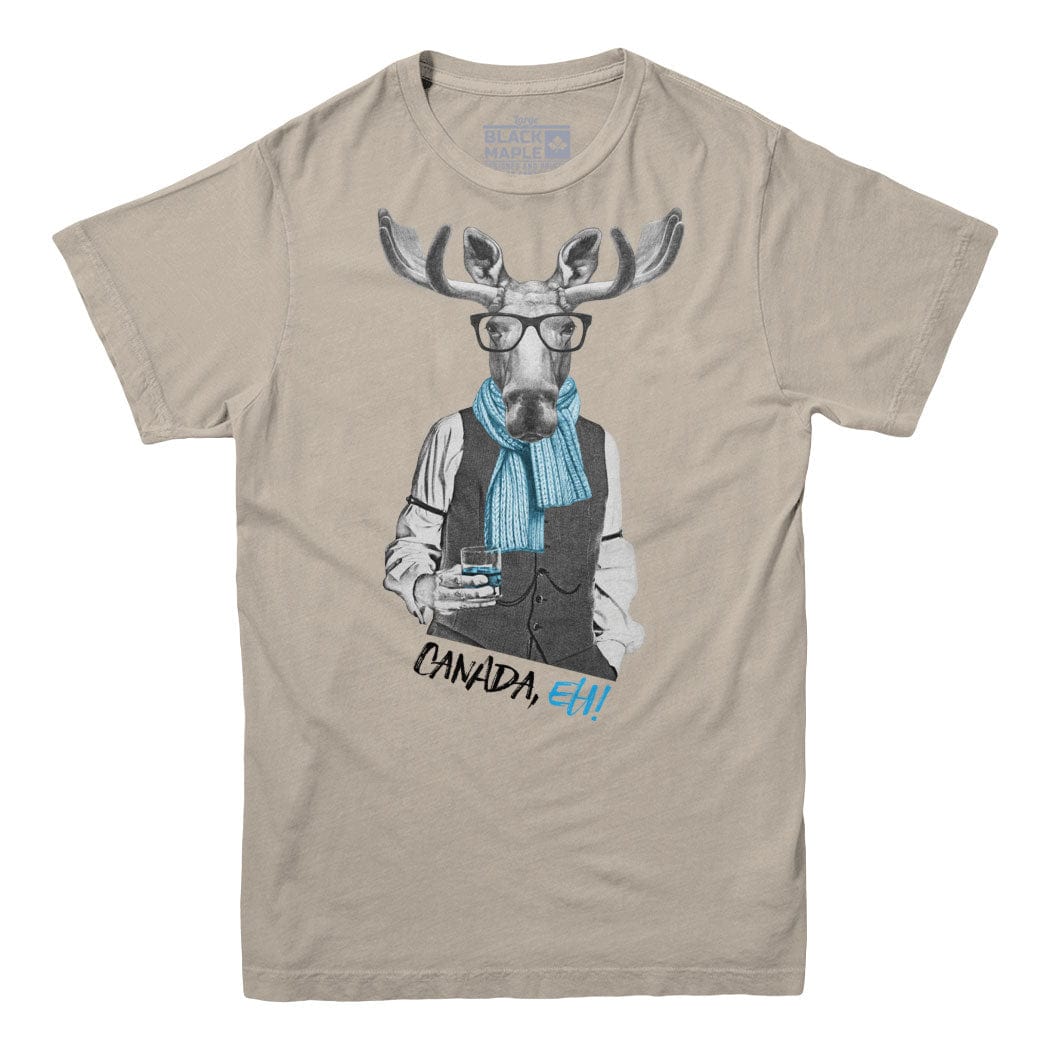 Moose with Scotch Unisex T-shirt
