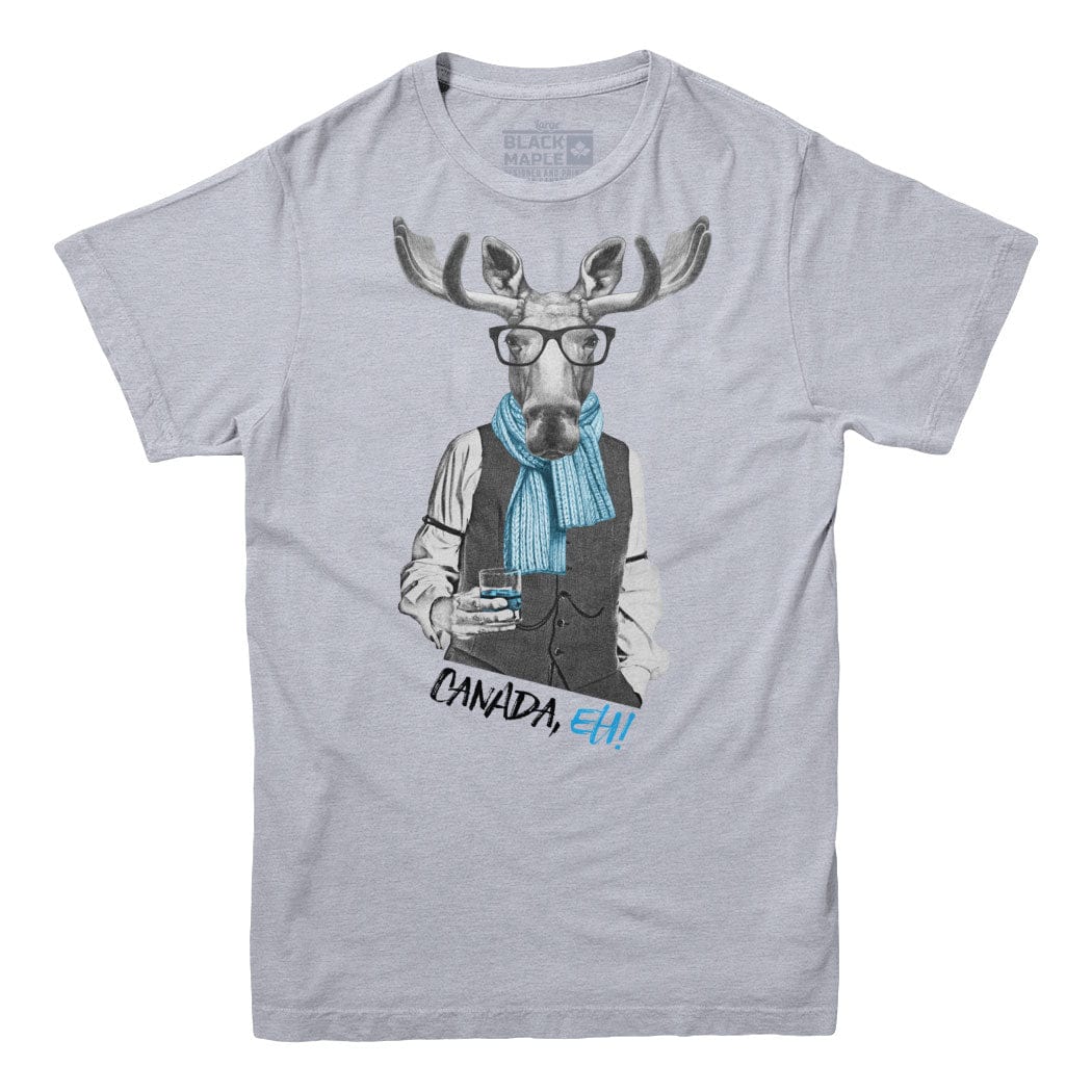 Moose with Scotch Unisex T-shirt
