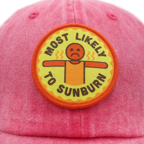 Most Likely To Sunburn Pigment Dyed Dad Cap