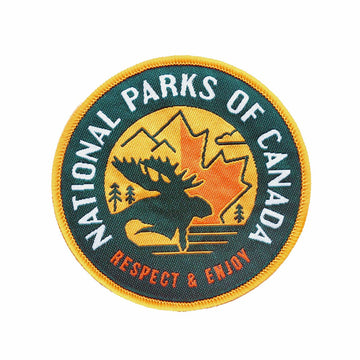 National Parks of Canada Iron On Patch