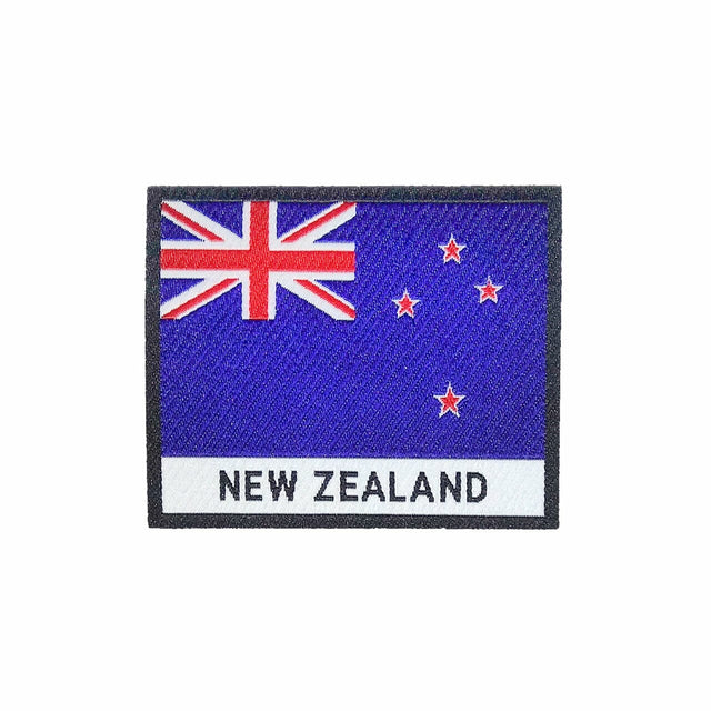 New Zealand Flag  Iron On Patch