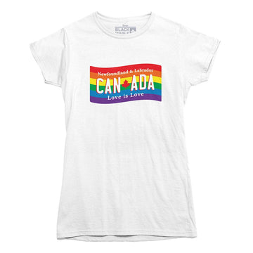Newfoundland and Labrador Love is Love T-shirt