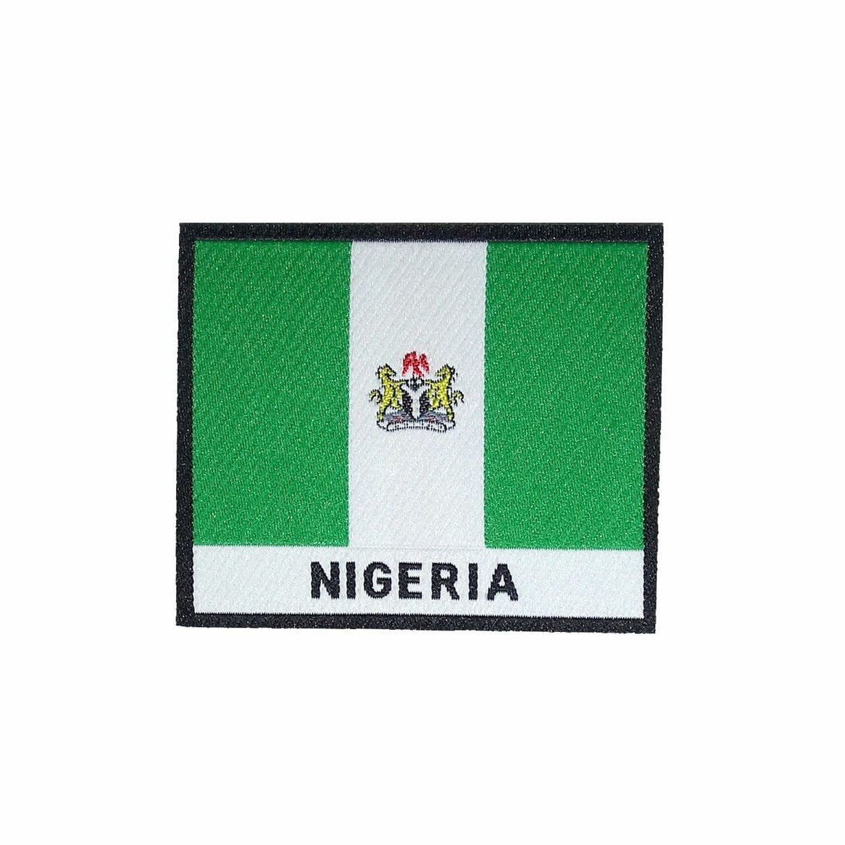 Nigeria Flag  Iron On Patch