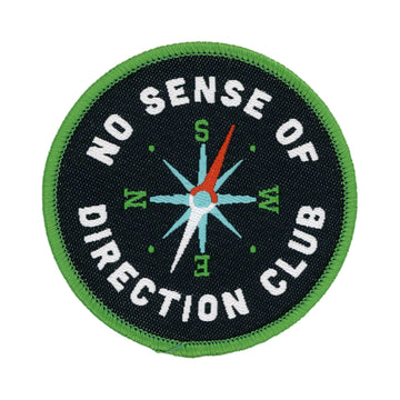 No Sense of Direction Club Patch