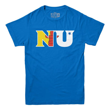Nunavut NU Provincial Proud Unisex Blue Tee