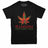 O Cannabis Tartan Mens Black T-shirt
