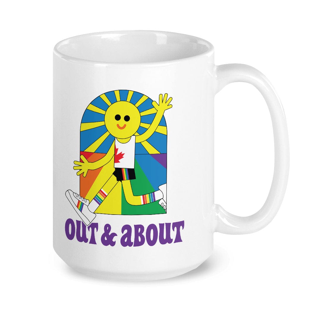 Out and About Pride 15 oz Mug