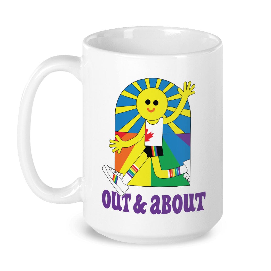 Out and About Pride 15 oz Mug