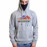 Own a Snowmobile SOE Hoodie with mask light gray