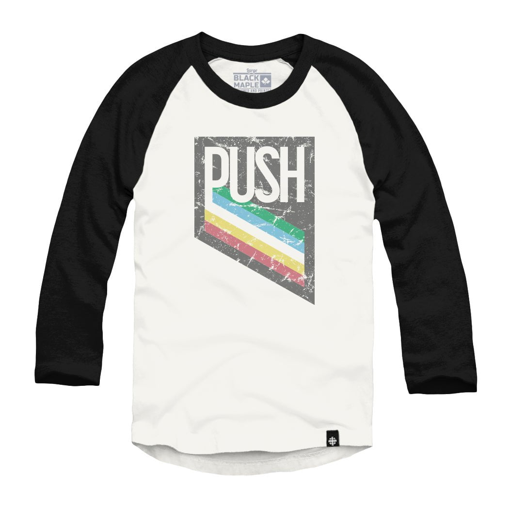 PUSH Disability Pride Design Raglan