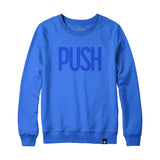 PUSH Tone on Tone Logo Sweatshirt and Hoody